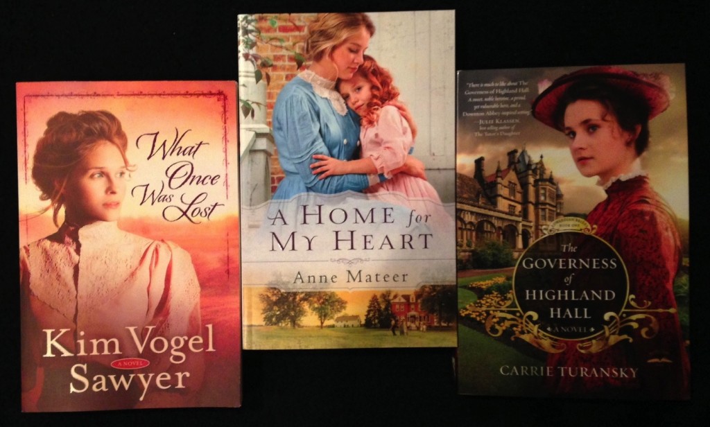 All three books to one lucky winner! 