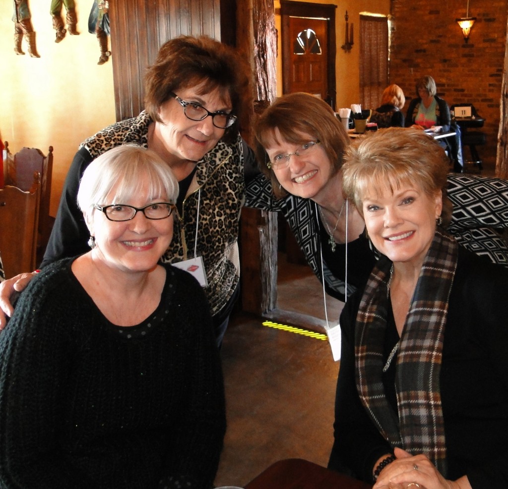 Andrea, Me, Judy Christie, Gloria Loring