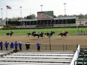 My first horse race. Churchill Downs. 