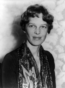 Amelia Earhart - Photo courtesy of Wiki Commons